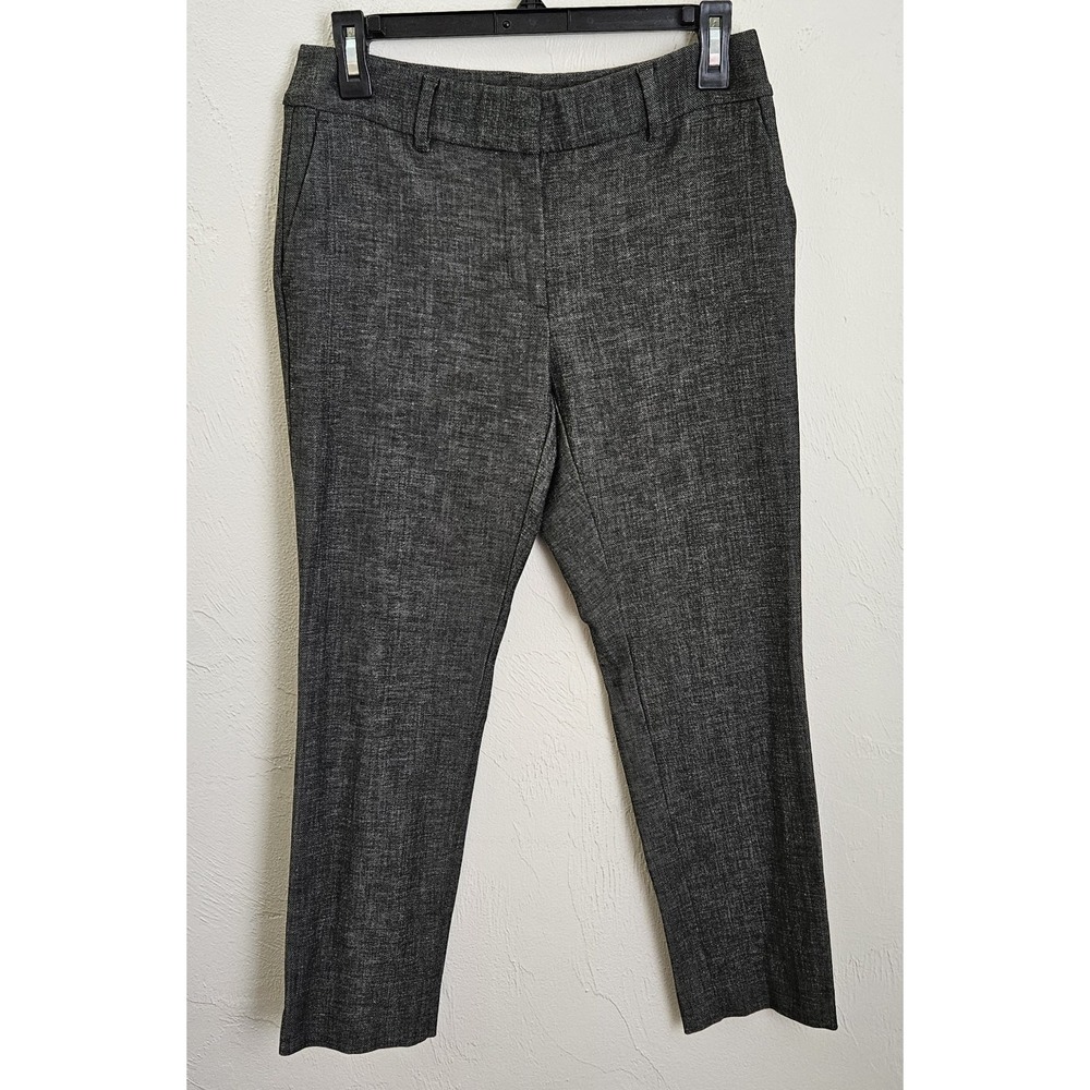 Ann‎ Taylor Women's Size 2P Petite Gray Trousers Pants Career Work 24.5" Inseam